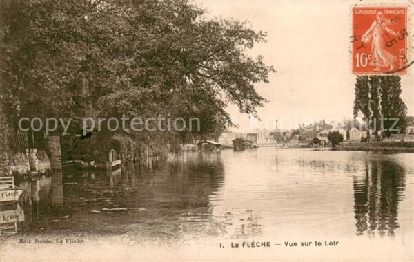 La Fleche Vue sur le Loir