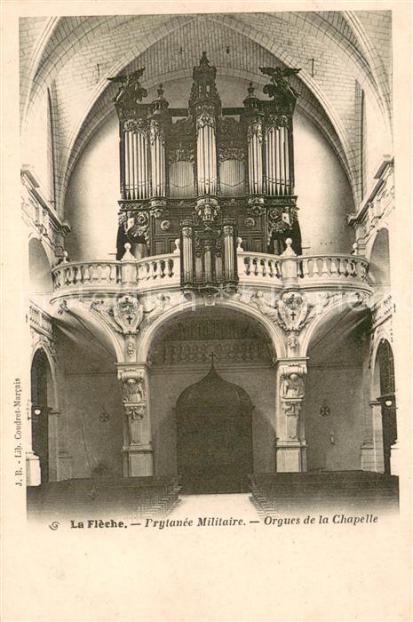 La Fleche Prytanee Militaire Orgues de la Chapell