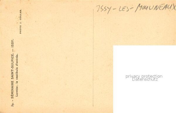 Issy-les-Moulineaux Seminaire Saint Sulpice Lorette le vest – Bild 2