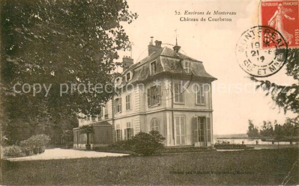 Montereau-sur-le-Jard Chateau de Courbeton