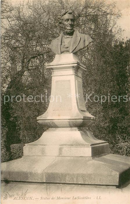 Alencon Statue de Monsieur La Sicottiere
