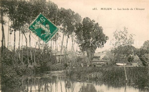 Melun Seine et Marne Les bords de l'Almont