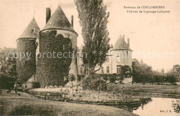 Coulommiers Chateau de Lagrange Lafayette