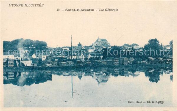 Saint-Florentin 89 Vue generale