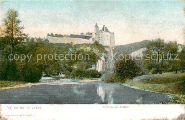 Lesse Moselle Vallee de la Lesse Chateau de Walzin