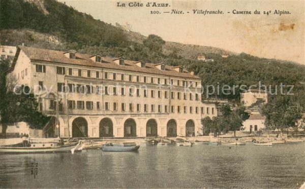 Villefranche-sur-Mer Caserne du 24e Alpins