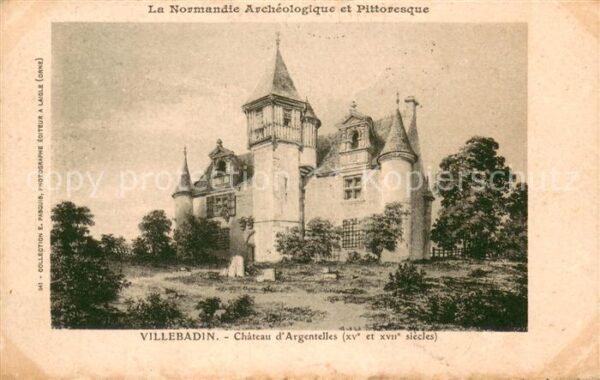 Villebadin Chateau d_Argentelles