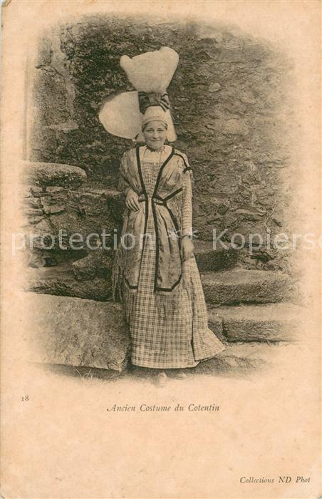 Cotentin Beaumont-Hague Ancien costume Trachten
