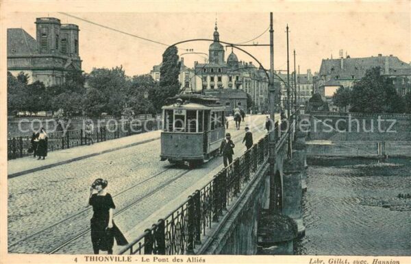 Thionville Pont des Alliés Tram