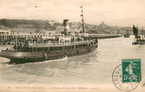 Boulogne-sur-Mer Bateau d_excursion Holland