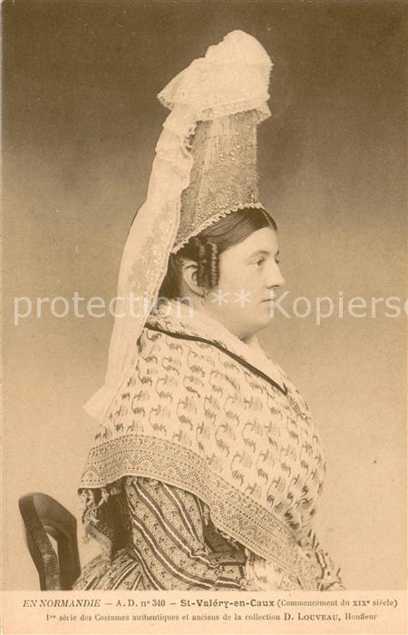 Saint-Valery-en-Caux Costumes de la Normandie Trachten