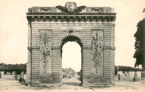 Chalons-sur-Marne Porte Sainte Croix