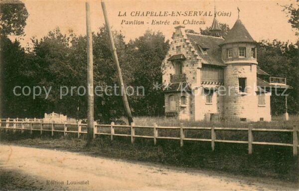 La Chapelle-en-Serval Pavillon Entrée du Chateau