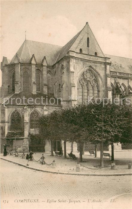 Compiegne Oise Eglise Saint Jacques