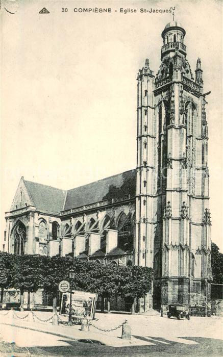Compiegne Oise Eglise Saint Jacques