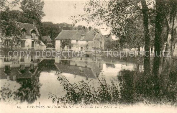 Vieux-Moulin Oise Hebergement le Vivier Frère Robert