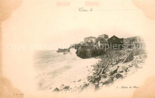 Cette Sete Effets de mer et Fort Saint Pierre