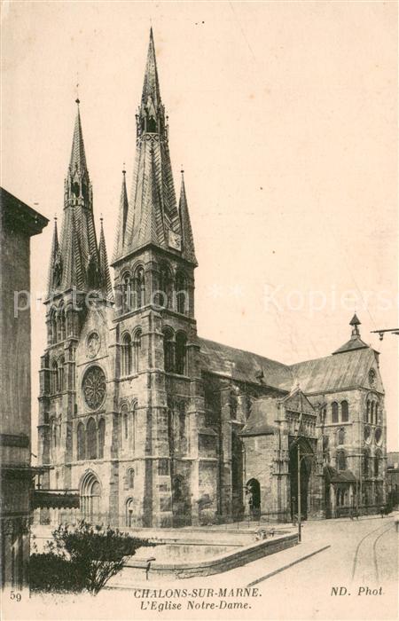Chalons-sur-Marne Eglise Notre Dame