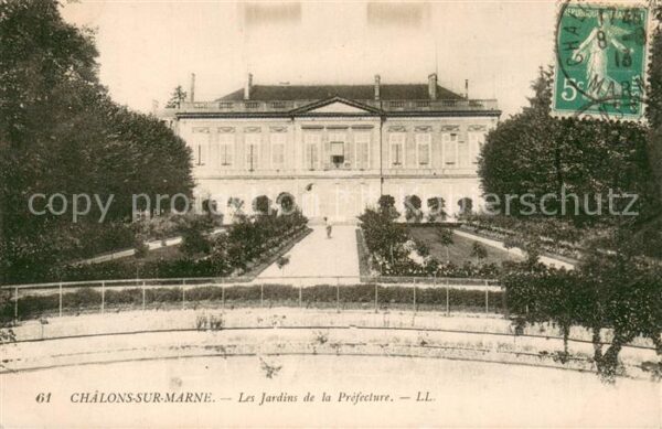 Chalons-sur-Marne Jardins de la Prefecture
