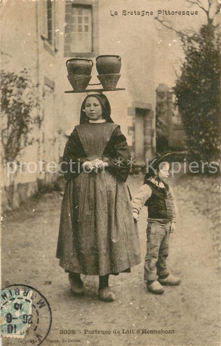 Hennebont Porteuse de lait