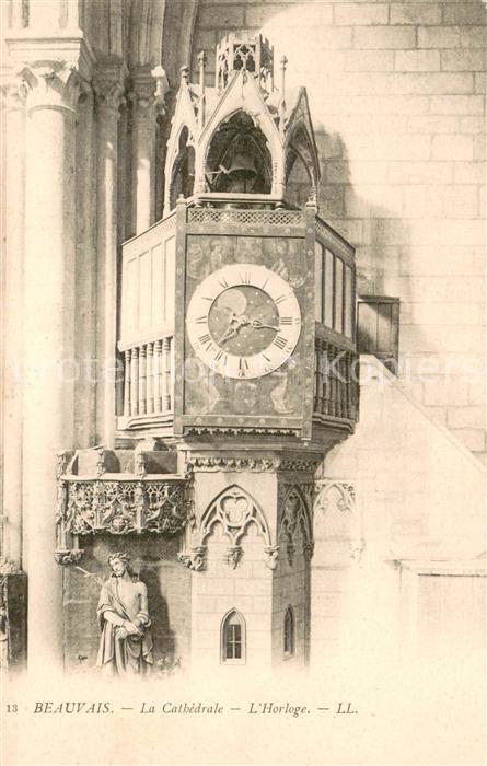 Beauvais 60 Horloge de la Cathedrale