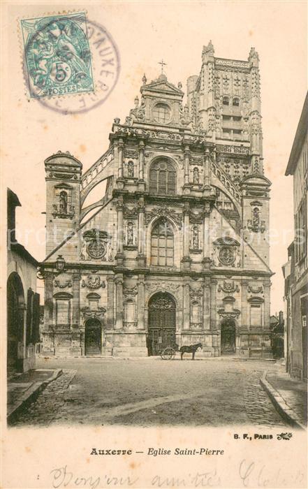 Auxerre Eglise Saint Pierre