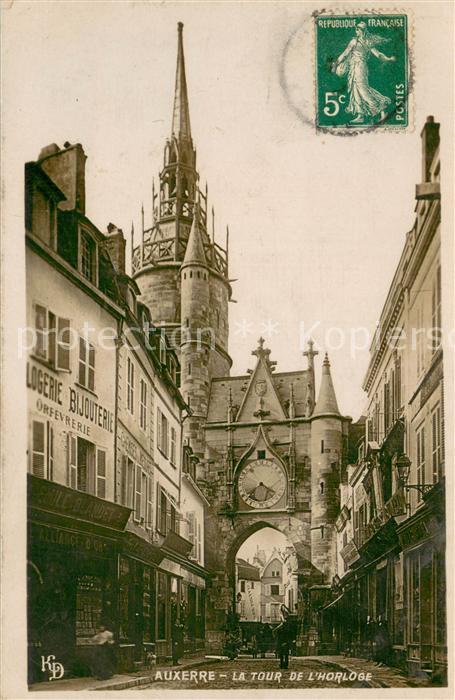 Auxerre La Tour de l_Horloge