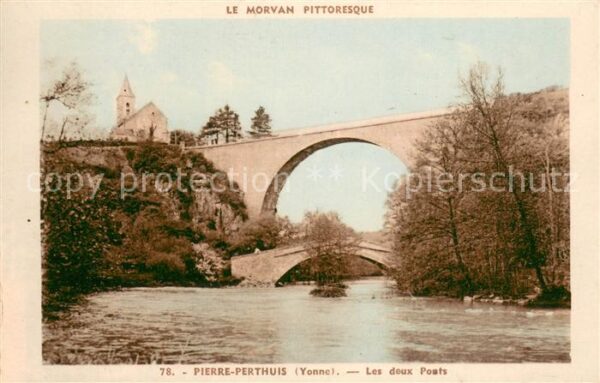 Pierre-Perthuis Les deux Ponts