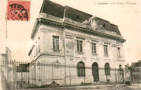 Joigny Yonne La Caisse d_Epargne