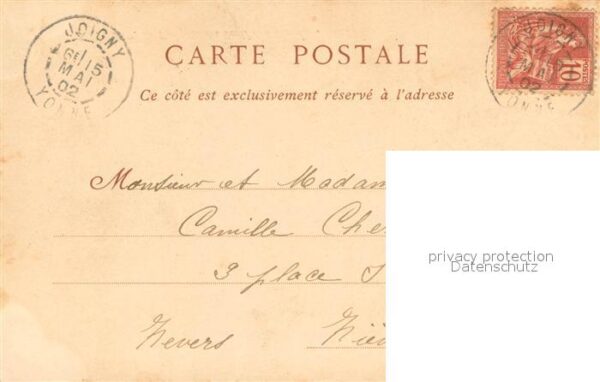 Auxerre Vue prise des bords de l'Yonne – Bild 2