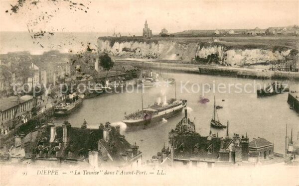 Dieppe 76 La Tamise dans l’Avant Port