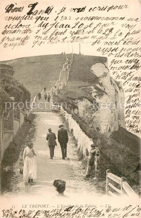 Le Treport Le Escalier de la Falaise