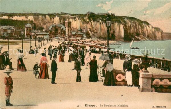Dieppe 76 Le Boulevard Maritime