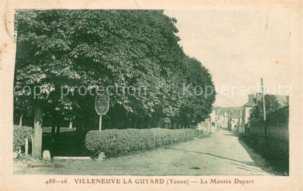 Villeneuve-la-Guyard La Montee Dupart