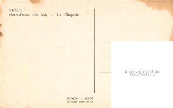 Violot Notre Dame des Bois La Chapelle – Bild 2