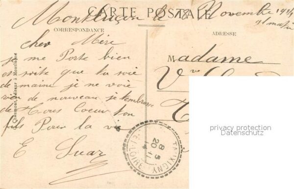 Montlucon Vue generale de Lavault Saint Anne – Bild 2