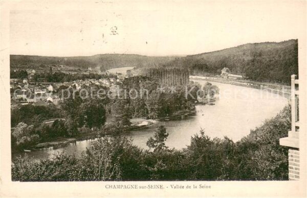 Champagne-sur-Seine Vallee de la Seine