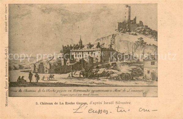 La Roche-Guyon Chateau de La Roche Guyon d’apres Israe
