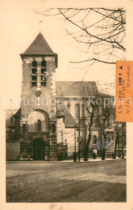 Clichy Eglise St Vincent de Paul de Clichy