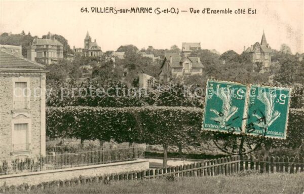 Villiers-sur-Marne Vue d’Ensemble cote Est