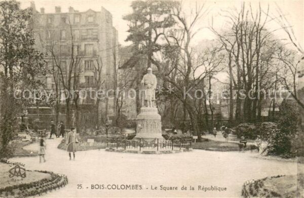 Bois-Colombes Le Square de la Republique