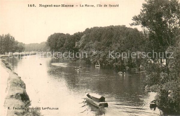Nogent-sur-Marne La Marne l’Ile de Beaute