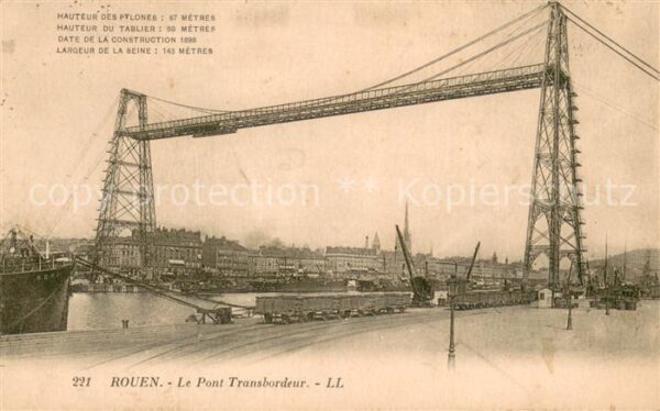 Rouen Le Pont Transbordeur