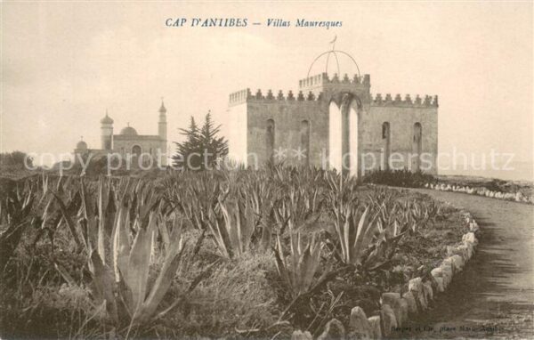 Cap d Antibes Villas Mauresques