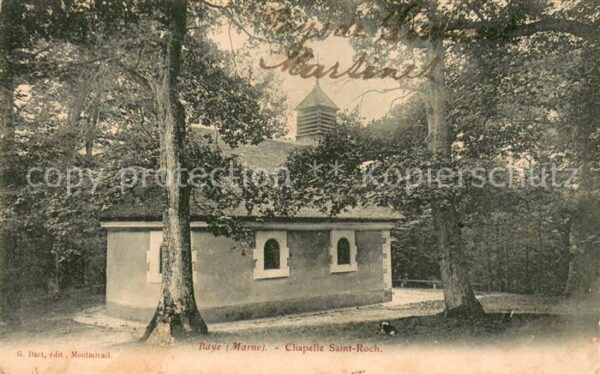 Baye Marne Chapelle Saint Roch