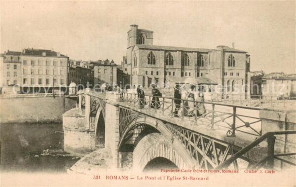 Romans Ain Le Pont et l’Eglise St Bernard