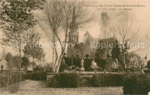 Notre-Dame-du-Chene Les Lieux Saints Le Calvaire