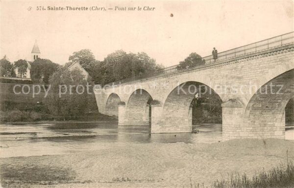 Sainte-Thorette Pont sur le Cher