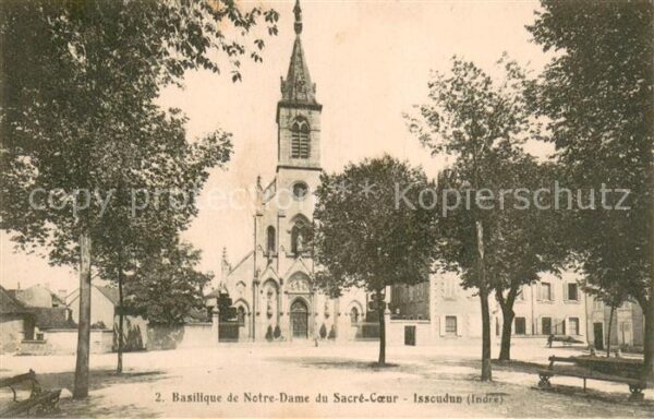Issoudun Indre Basilique de Notre Dame du Sacre Coeur