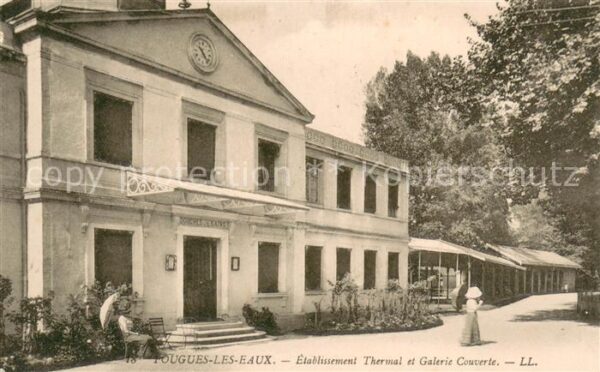 Pougues-les-Eaux Etablissement Thermal et Galerie Couver